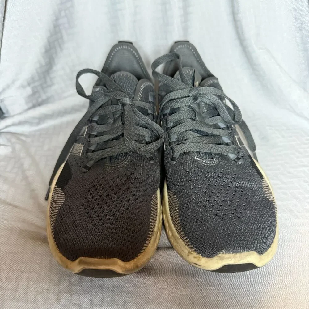 Adidas Fluidflow 2.0 Running Lace-Up Shoes Dark Grey Women's Sneaker Size 9